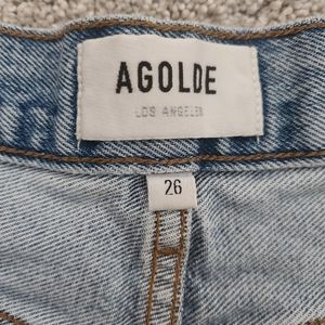 Agolde Parker denim shorts 26